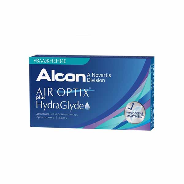 Air Optix plus HydraGlyde (6 линз) Air Optix plus HydraGlyde (6 линз)